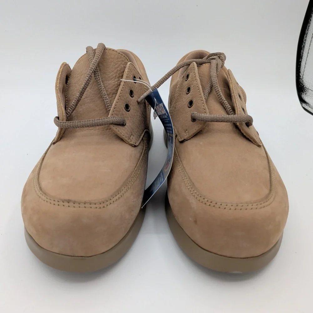Drew Blazer Women Tan Leather Orthopedic Walking Shoes 10061-75 Size 7M NEW